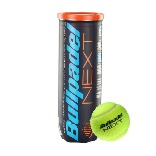 Мяч для падела BULLPADEL Next, 471961, уп.3 шт, FIP Approved, войлок, каучук,желтый за 1&nbsp;207 ₽ в Омске