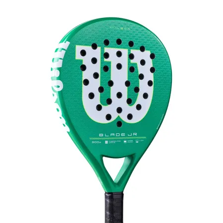 Ракетка для падела WILSON Blade Jr  V4 Padel, WR213811U0, для начин-х, стекловолокно, зеленый за 14&nbsp;934.50 ₽ купить в Омске