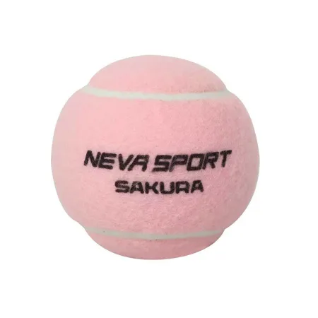 Мяч для падела NS Sakura, UAA2, уп.3 шт, сукно, нат.резина, розовый за 824.50 ₽ купить в Омске