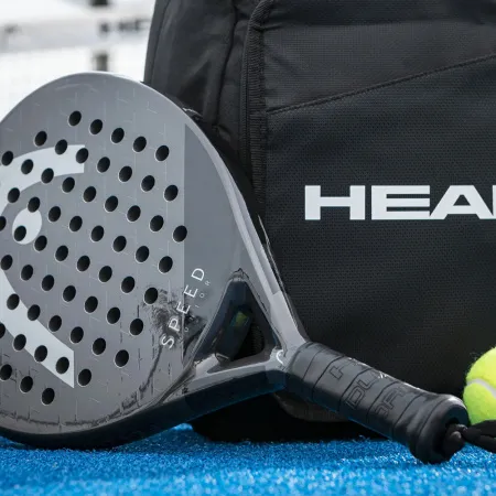 Ракетка для падела HEAD Speed Junior 2025, 226715, для любителей, стекловолокно, черный за 14&nbsp;203.50 ₽ купить в Омске