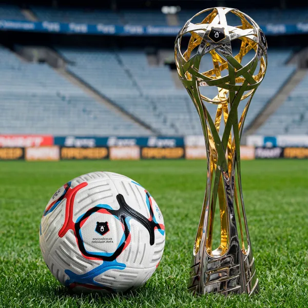 Мяч футб. KELME Russian Premier League, 7601QU5216-100, р.5, FIFA Pro, 10п, ПУ, термосш, бел-син-кр за 10&nbsp;672.60 ₽ в Омске