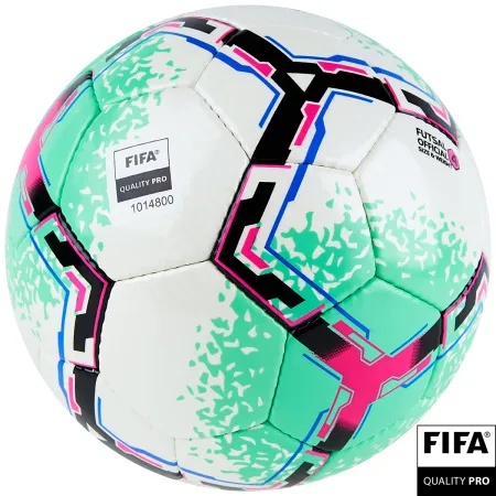 Мяч футзал. VISION SALA+, FIFA Quality Pro, FS324084 р.4, 32 п. PU, 4 подкл.сл, руч.сшив.,бело-зелен за 4&nbsp;943.60 ₽ купить в Омске