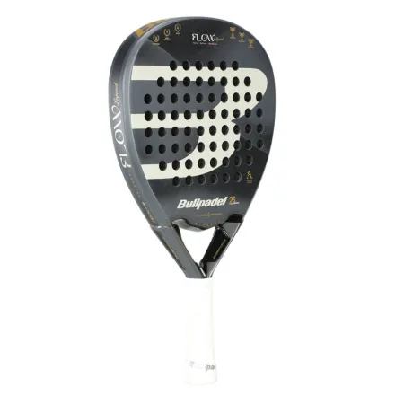 Ракетка для падела BULLPADEL Flow Legend, 494405, для профессионалов, стекловолокно,черно-белый за 31&nbsp;307.20 ₽ купить в Омске