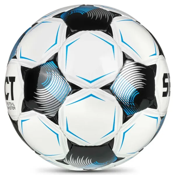 Мяч футзал. SELECT Futsal Master V26, 1043471003, р.4, Basic,32п, гл.ПУ, руч.сш,бело-сине-черный за 7&nbsp;031.20 ₽ в Омске