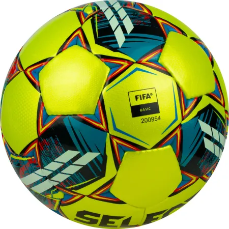 Мяч футзал. SELECT Futsal Mimas, 1053460550, р.4,FIFA Basic, 32 пан, гл.ПУ, руч.сш, жел-сине-красный за 6&nbsp;303.60 ₽ купить в Омске