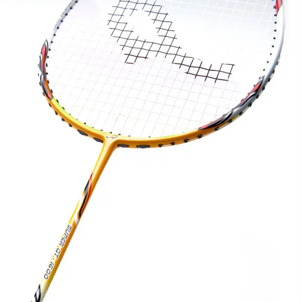 Ракетка для бадм. DOUBLE FISH JINQUE QT-1600, для продвинутых,карбон со струнами,литая,оранжевый за 2&nbsp;813.50 ₽ в Омске
