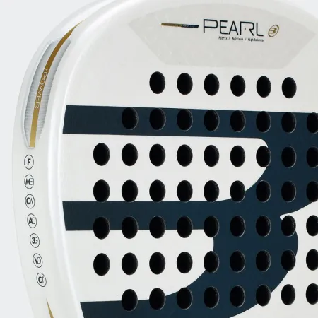 Ракетка для падела BULLPADEL Pearl 26, 493804, для профессионалов, карбон, бело-серый за 35&nbsp;929.50 ₽ купить в Омске