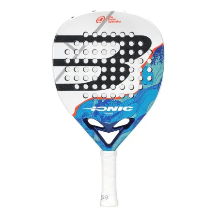 Ракетка для падела BULLPADEL Ionic Power 26, 494411, для продв. игроков, стекловолокно, сине-белый за 28&nbsp;944.20 ₽ купить в Омске