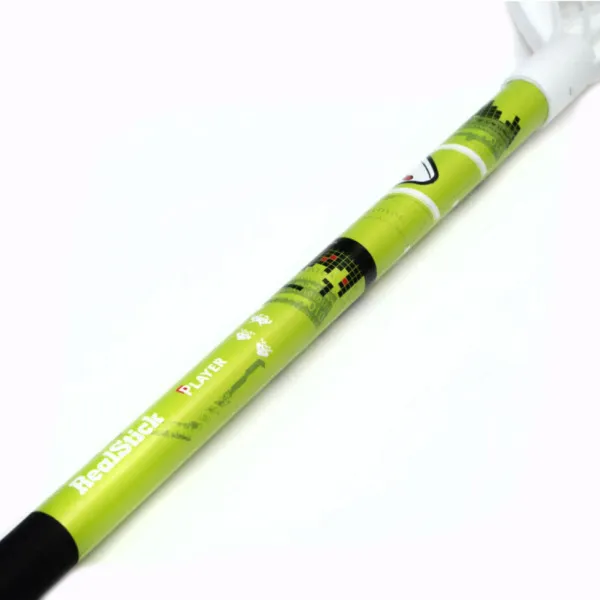 Клюшка для флорбола RealStick Player, MR-KF-Pl95, 95см, прямой крюк, композит, черно-салатовый за 3&nbsp;605.70 ₽ в Омске