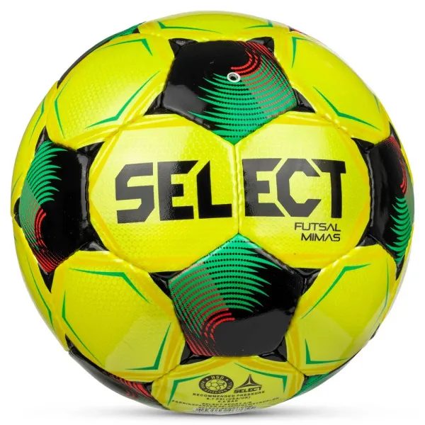 Мяч футзал. SELECT Futsal Mimas V26, 1053471007, р.4,FIFA Basic, 32п, ПУ, руч.сш, желто-зелено-черн. за 6&nbsp;113.20 ₽ в Омске