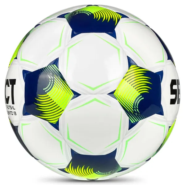 Мяч футзал. SELECT Futsal Talento 13 V26, 1062471015, р.3, 32п, ТПУ, гибр.сш, бело-сине-желтый за 4&nbsp;355.40 ₽ в Омске