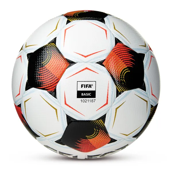 Мяч футб. SELECT Numero 10 V26, 0574071002, р.4, FIFA Basic, 32п, ПУ, гибр.сш, бело-черно-оранжевый за 8&nbsp;404.80 ₽ в Омске
