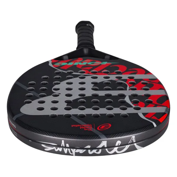 Ракетка для падела BULLPADEL Ionic Control 26, 494412, для продв. игроков, карбон, черно-красный за 33&nbsp;734.80 ₽ в Омске
