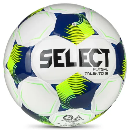 Мяч футзал. SELECT Futsal Talento 13 V26, 1062471015, р.3, 32п, ТПУ, гибр.сш, бело-сине-желтый за 4&nbsp;355.40 ₽ купить в Омске
