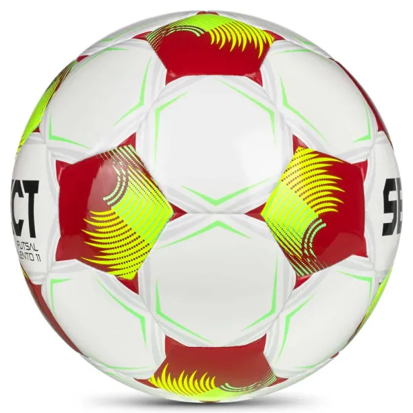 Мяч футзал. SELECT Futsal Talento 11 V26, 1061471014, р.3(Jr),  32п, ТПУ, маш.сш, бело-желто-красный за 4&nbsp;355.40 ₽ в Омске