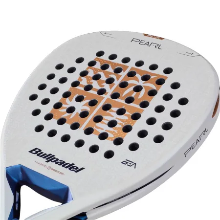Ракетка для падела BULLPADEL Pearl 27, 497249, для проф-в, стекловолокно,карбон, бело-золотистый за 44&nbsp;319 ₽ купить в Омске