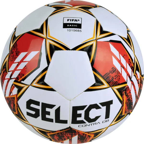 Мяч футб. SELECT Contra DB V23, 0854160300, р.4, FIFA Basic, 32 пан, ПУ, гибрид.сш, бел-чер-красн за 4&nbsp;455.70 ₽ в Омске