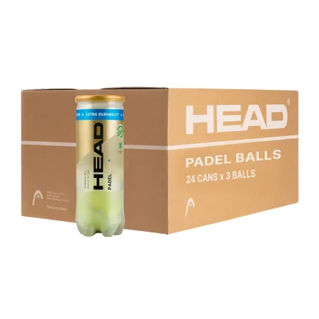 Мяч для падела HEAD Padel Pro S+, 540303, уп.3 шт, FIP Approved, войлок,нат.резина,желтый за 933.30 ₽ купить в Омске