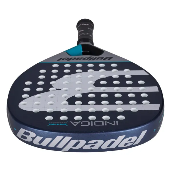 Ракетка для падела BULLPADEL Indiga Power 26, 494416, для начинающих, стекловолокно, темносине-серый за 14&nbsp;672.70 ₽ в Омске