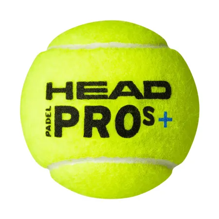 Мяч для падела HEAD Padel Pro S+, 540303, уп.3 шт, FIP Approved, войлок,нат.резина,желтый за 933.30 ₽ купить в Омске