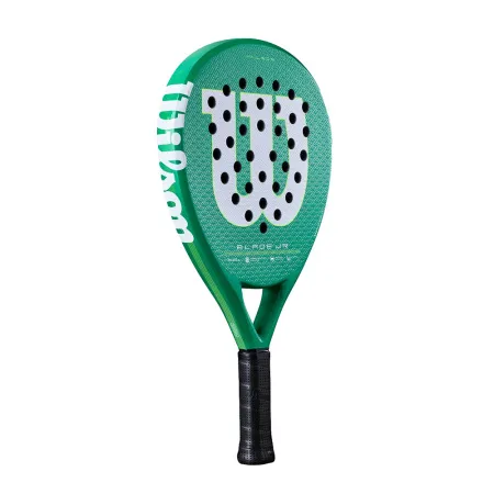 Ракетка для падела WILSON Blade Jr  V4 Padel, WR213811U0, для начин-х, стекловолокно, зеленый за 14&nbsp;934.50 ₽ купить в Омске