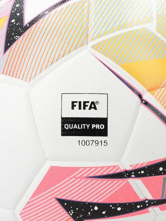 Мяч футзал PUMA Futsal 1, 08376301, р.4, FIFA Quality Pro, 32пан, ПУ, терм.сш, бело-розовый за 6&nbsp;502.50 ₽ купить в Омске
