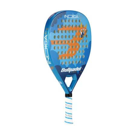 Ракетка для падела BULLPADEL Indiga Jr Boy 26, 494422, для начинающих, стекловолокно,сине-оранжевый за 10&nbsp;480.50 ₽ купить в Омске