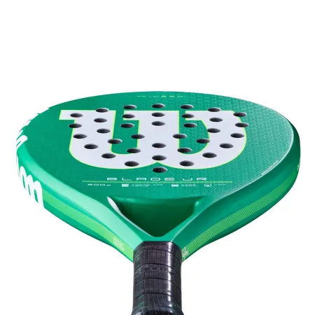 Ракетка для падела WILSON Blade Jr  V4 Padel, WR213811U0, для начин-х, стекловолокно, зеленый за 14&nbsp;934.50 ₽ купить в Омске