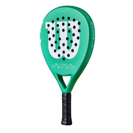 Ракетка для падела WILSON Blade Jr  V4 Padel, WR213811U0, для начин-х, стекловолокно, зеленый за 14&nbsp;934.50 ₽ купить в Омске
