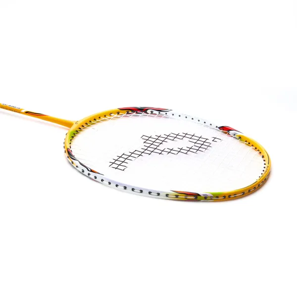 Ракетка для бадм. DOUBLE FISH JINQUE QT-1600, для продвинутых,карбон со струнами,литая,оранжевый за 2&nbsp;813.50 ₽ в Омске