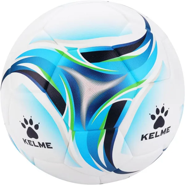 Мяч футб. KELME Vortex 18.2, 8301QU5021-113, р.5, 32 панели, ПУ, термосшивка, бело-синий за 6&nbsp;045.20 ₽ в Омске