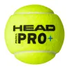 Мяч для падела HEAD Padel Pro+, 540203, уп.3 шт, FIP Approved, войлок,нат.резина,желтый за 933.30 ₽ купить в Омске