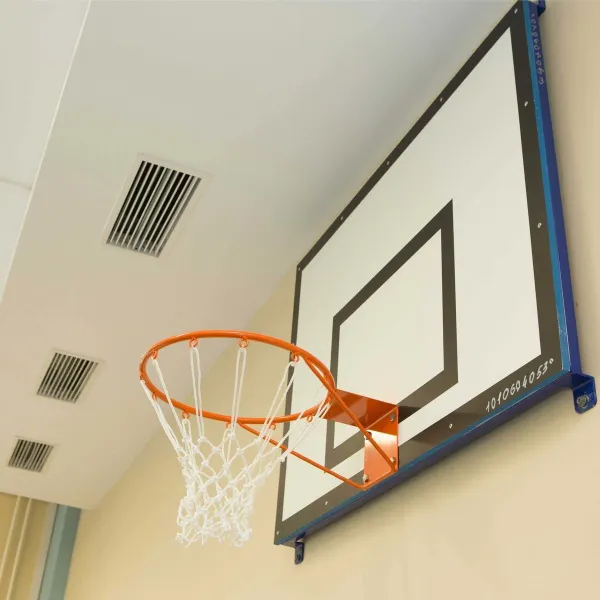 Щит баскетбольный тренировочный пристенный (фанера 15 мм, металлокаркас) 900х1200 мм ZAVODSPORTA за 17&nbsp;360 ₽ в Омске