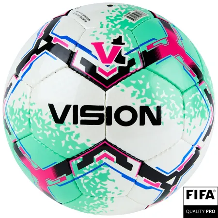 Мяч футзал. VISION SALA+, FIFA Quality Pro, FS324084 р.4, 32 п. PU, 4 подкл.сл, руч.сшив.,бело-зелен за 4&nbsp;943.60 ₽ купить в Омске